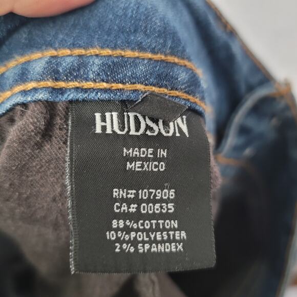 Hudson- Women's Signature Bootcut Jeans - size 29 (10) - Picture 9 of 9